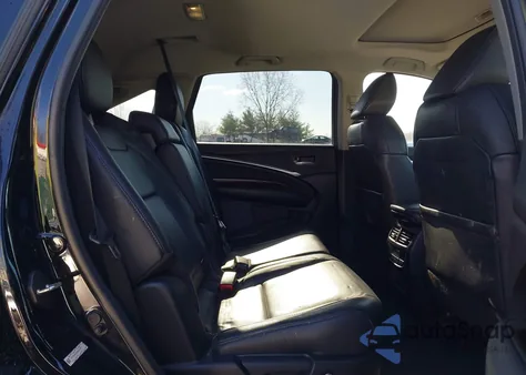 2015 Acura Mdx Technology Package z USA, uszkodzony, nr VIN 5FRYD4H48FB026490